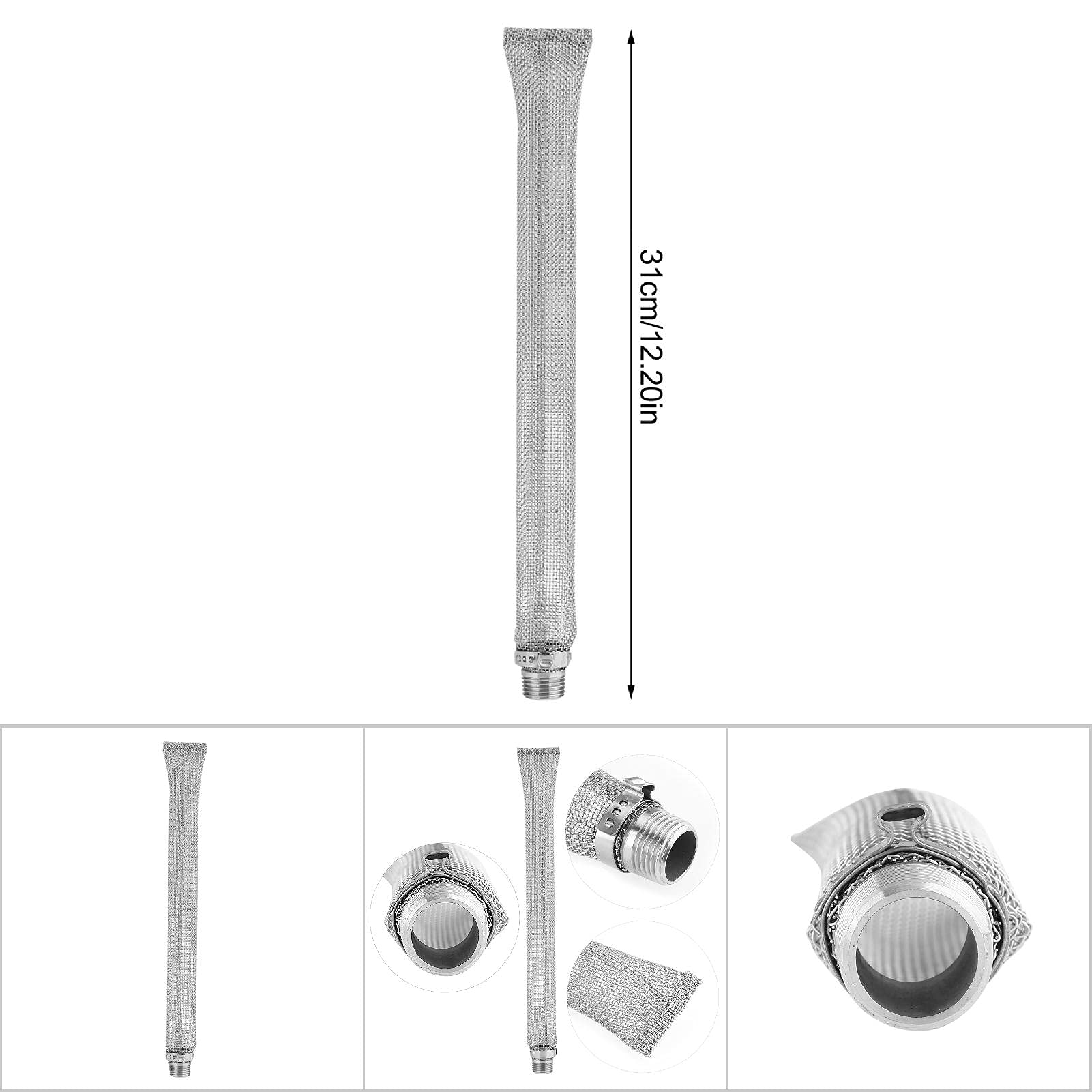 Filtre à Houblon En Inox 12 Pouces - Pour Brassage De Bière Maison, Bouilloire Ou Cuve De Brassage