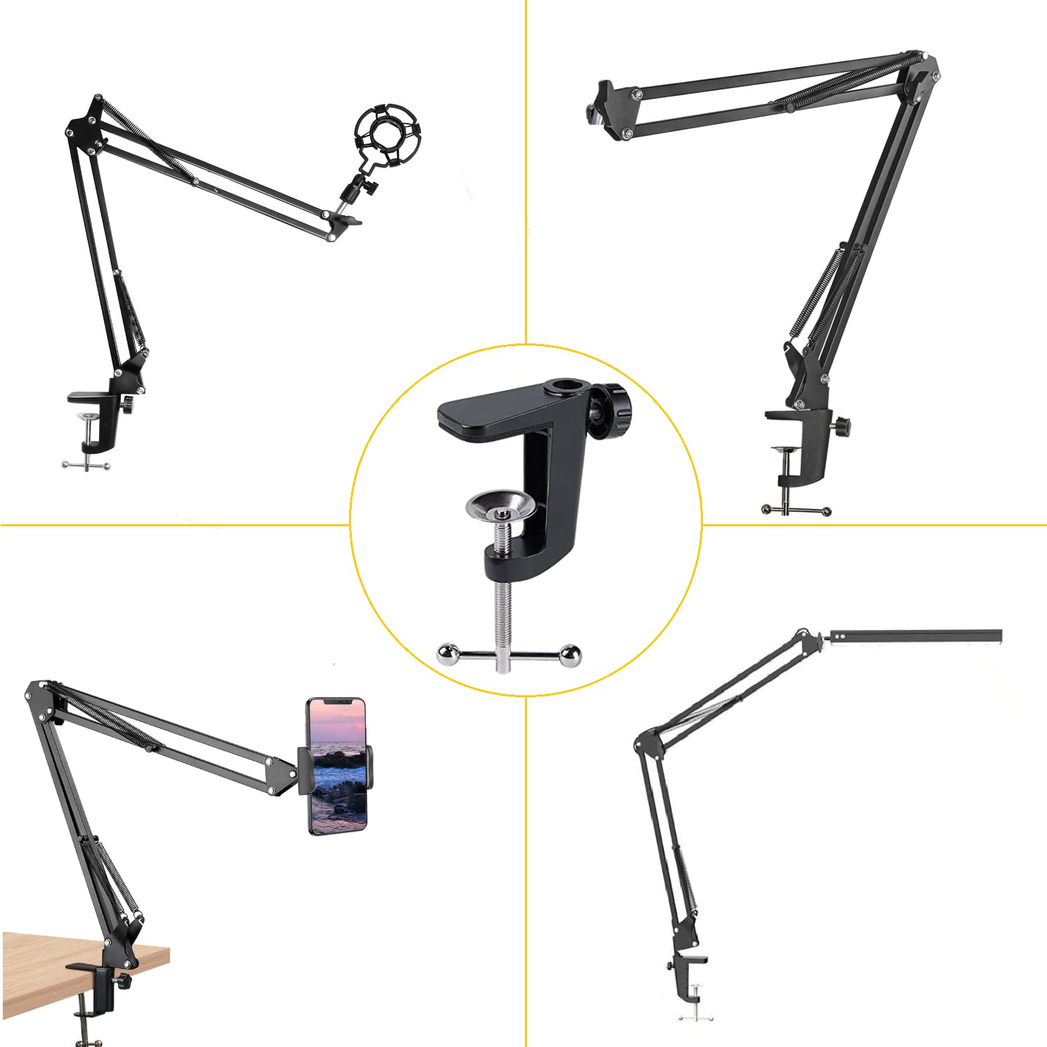 C-Klemme Aus Alu – Stabile Halterung Für Mikrofon, Lampe & Mehr