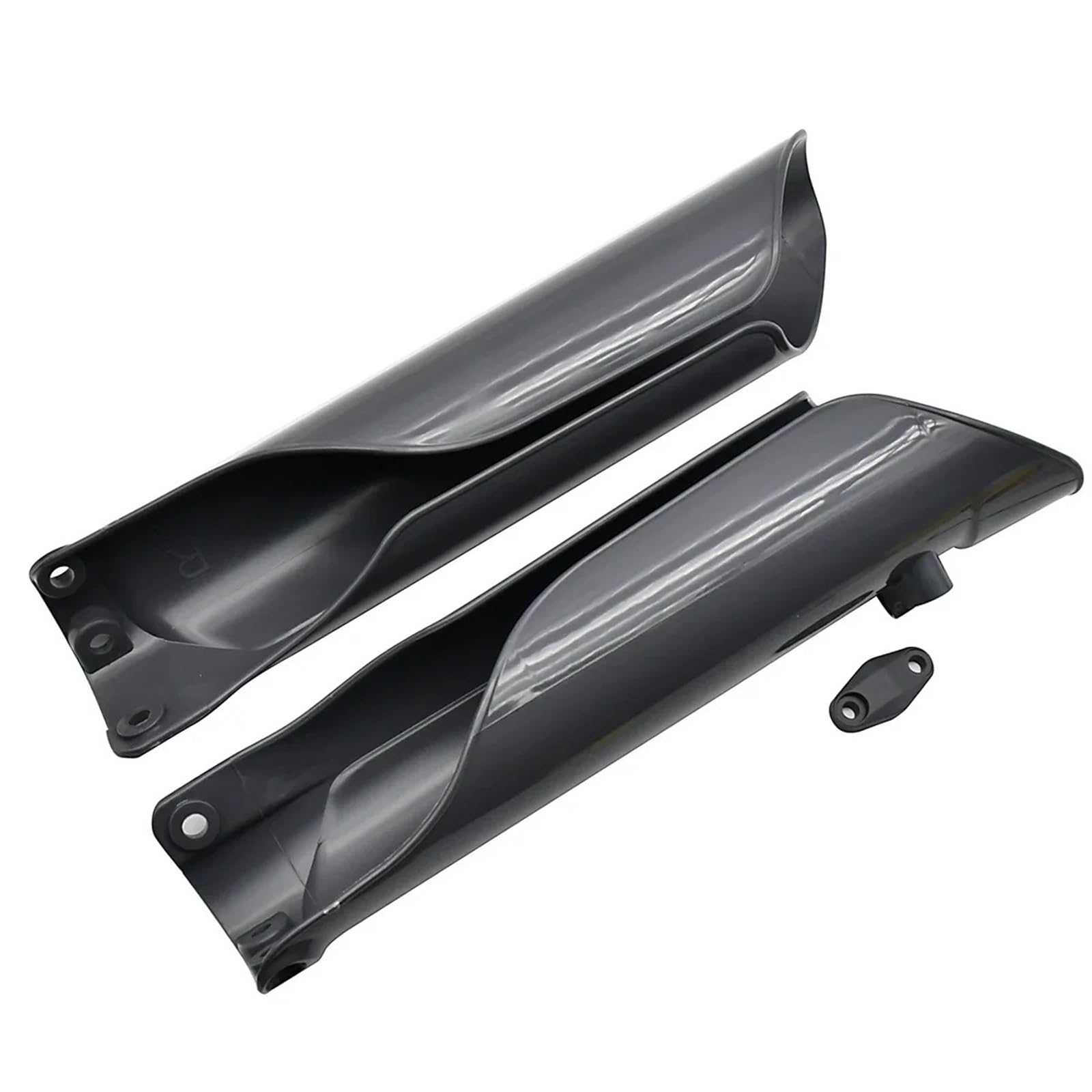 Motorcycle Fork Cover Gaiter Motorcycle Fork Protection Cover Guard Fit For KTM SX EXC XC XCW XCF Husqvarna TE TC FC 125-450 Dirt Enduro Fork Guards(Grey)