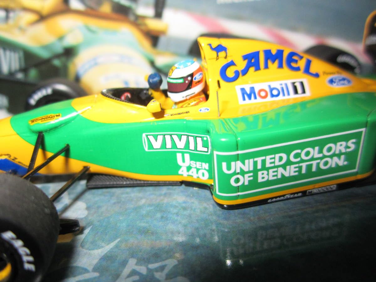 Amazon.co.jp: PMA ユーロスポーツ特注 1/43 ベネトン B192 フォード