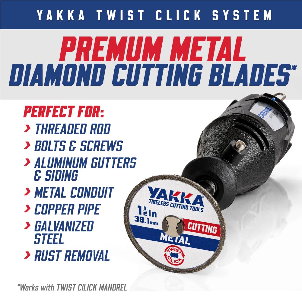 Yakka Metal Cutting Wheel - Dremel Compatible -5