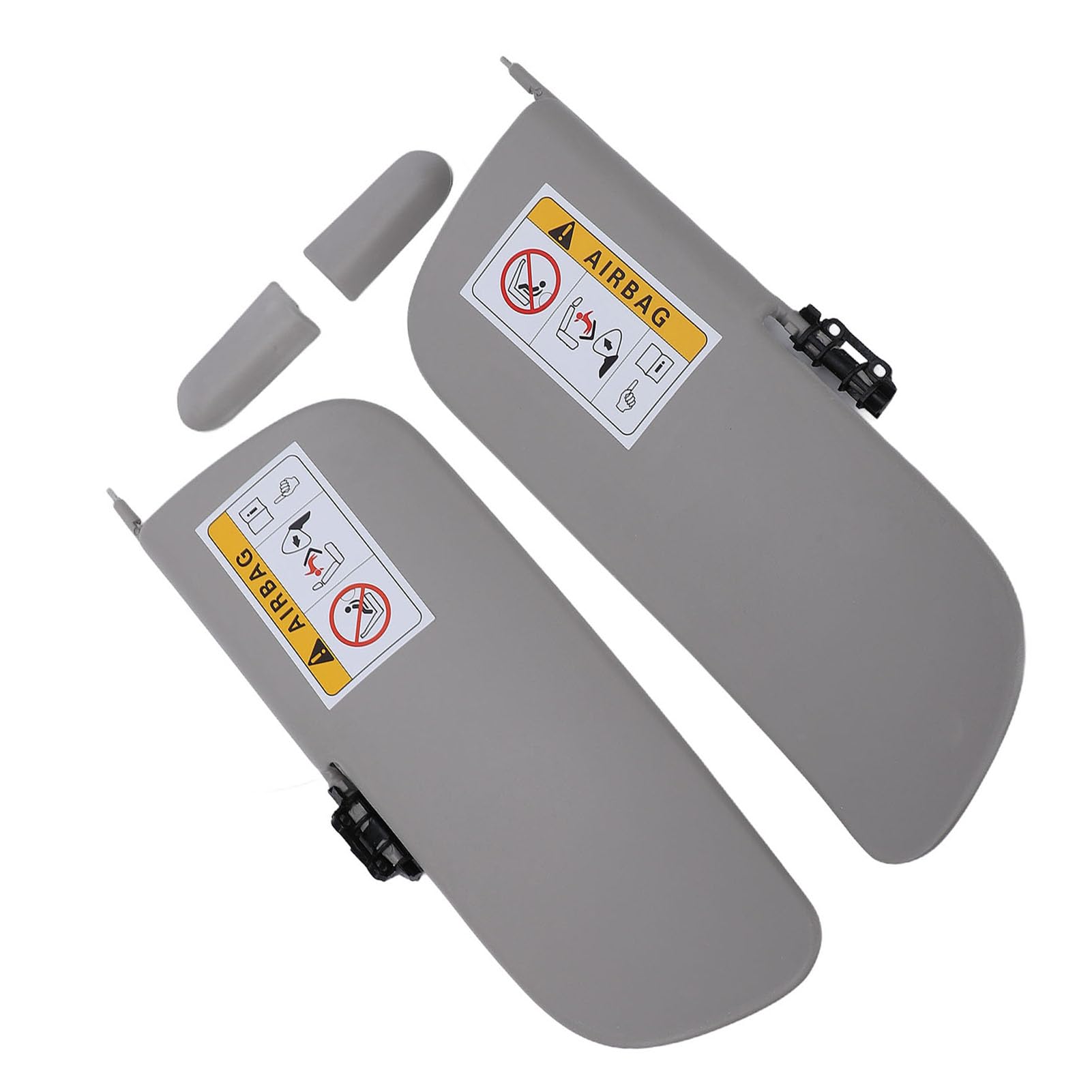 banapoy Visiera Parasole di Ricambio per Auto, Parasole per Veicolo, su Misura con Codice OEM 1613251480 per C3 II SC 2009-2016, Blocca la Luce Solare e Riduce i Riflessi, in Plastica