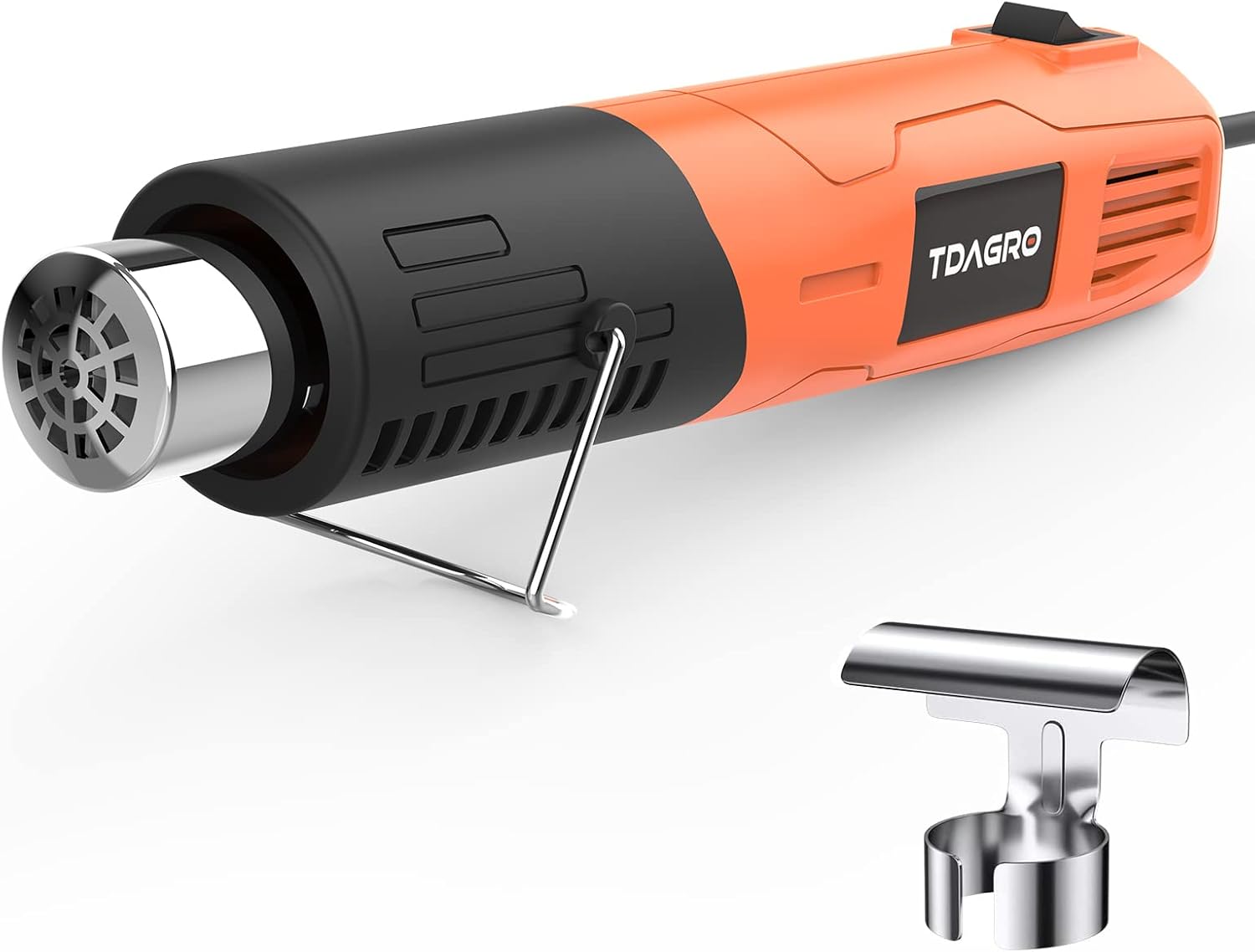 TDAGRO Mini Heat Gun 400W, 482°F & 752°F 2 Temp Setting Embossing Heat