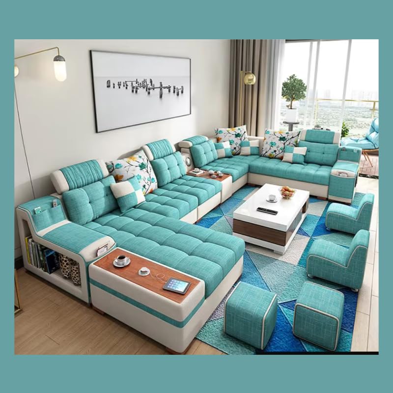 Homax. Livia 12-Seater Modular U-Shape Sectional Sofa Set