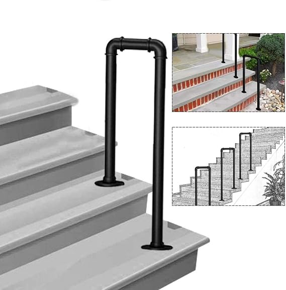 未使用 イングリッシュガーデン風の手すり付きステップ 2段 階段 ステップ ２段 チーク 手すり付き お洒落 入口 茶色 縁台 即日発送 Nuclineers Com
