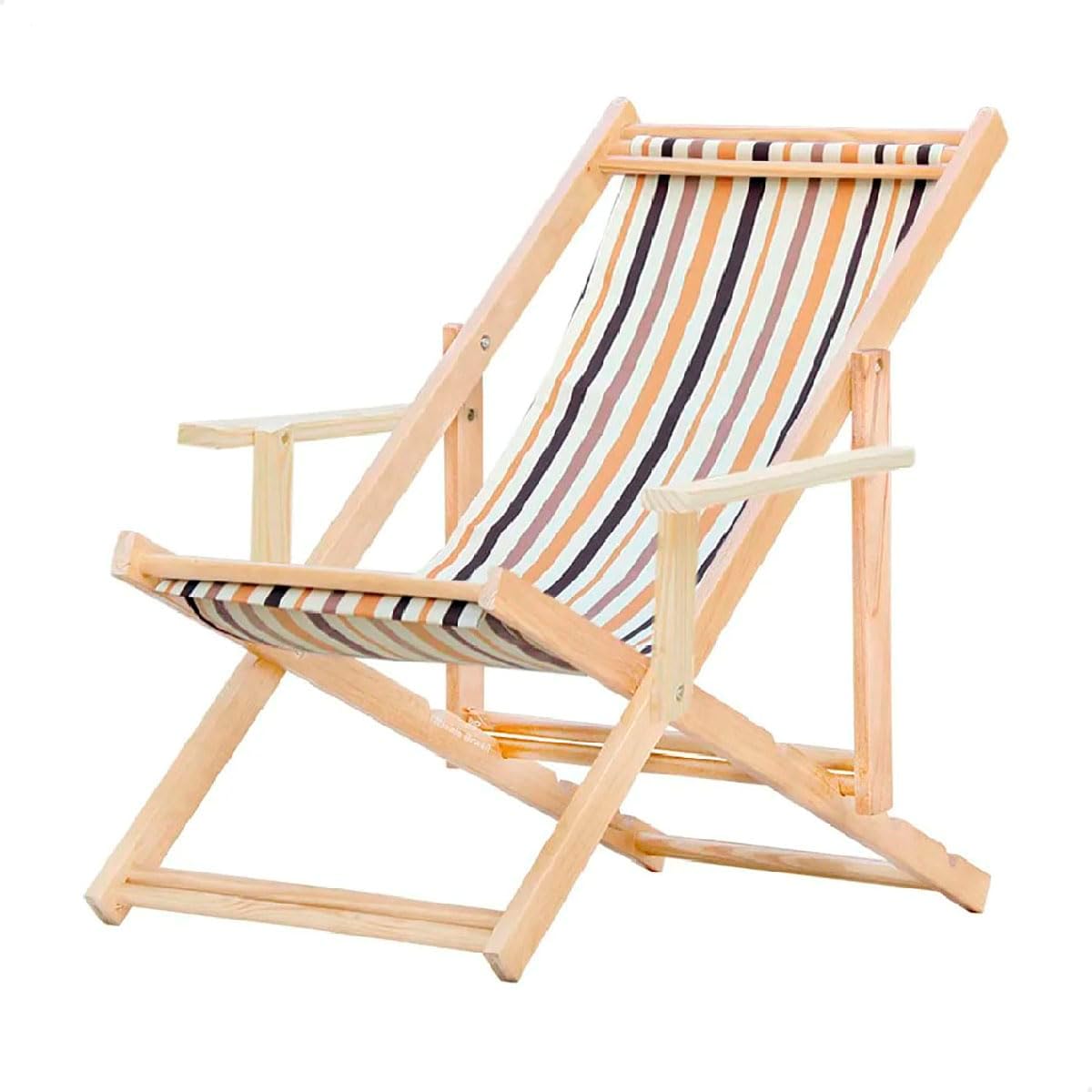 Damei century Cadeira Natural Dobrável