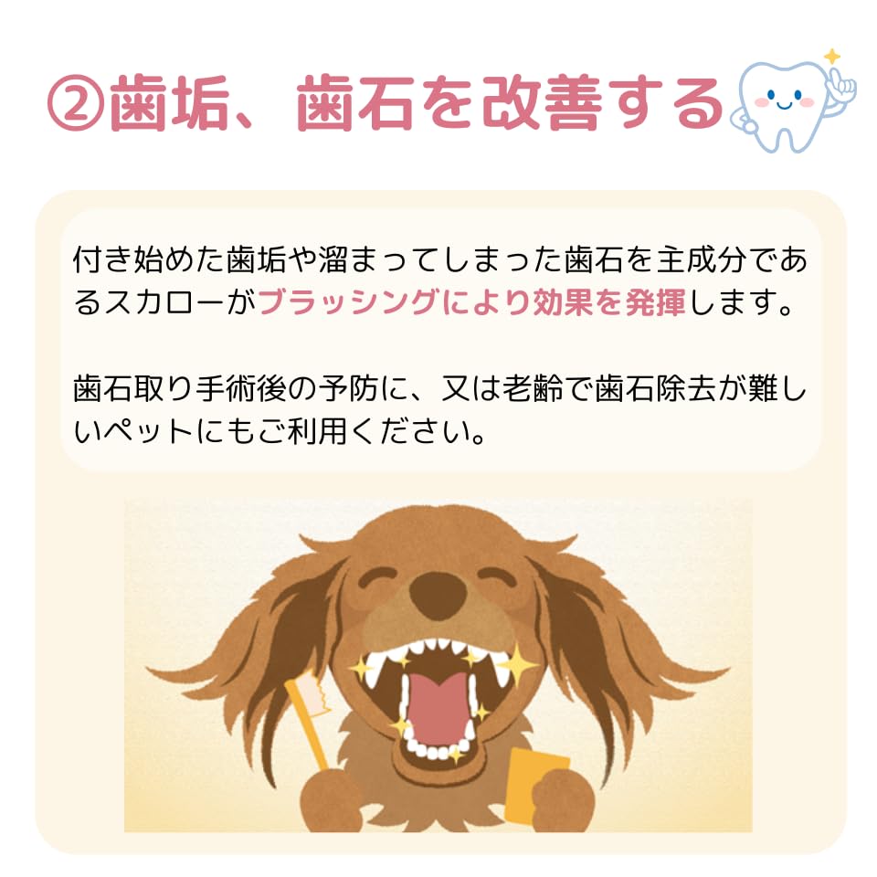 Amazon.co.jp: スカローデンタルジェル 犬猫用 無香料 歯磨きジェル 歯