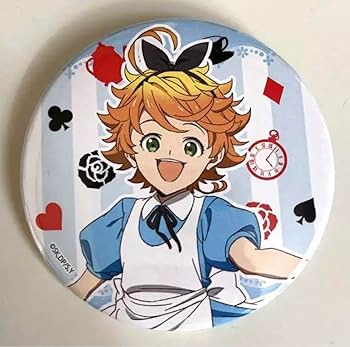 約束のネバーランド　エマ　缶バッジ　セーラー服 未開封5点 Amazon.co.jp: 約束のネバーランド 約ネバ 缶バッジ 不思議の国