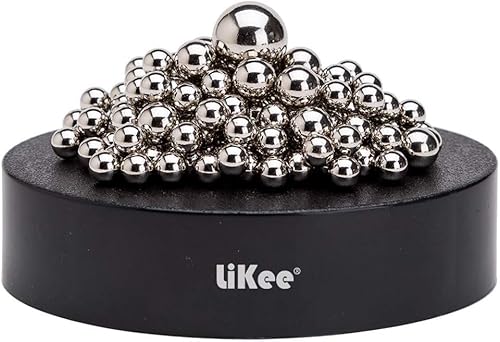 LiKee Juguetes magnéticos para la ansiedad, decoración de escritorio para aliviar el estrés