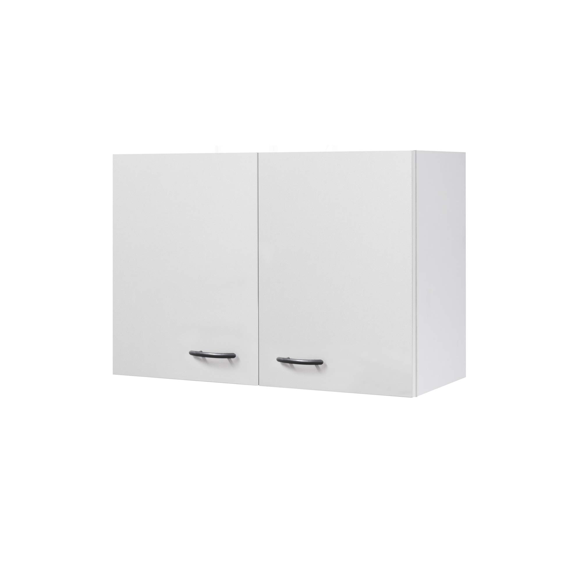 Flex-Well Küchen-Hängeschrank UNNA - Oberschrank vielseitig einsetzbar - 2-türig - Breite 80 cm - Weiß