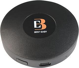 Yaazero WiFi Display Dongle 4K/30Hz Wirel WiFi Screen Mirroring Receiver 2.4G/5G r Phone/iOS/Android/Tablet/PC to HD TV//Projector WiFi Display Adapter Support Miracast Airplay DLNA