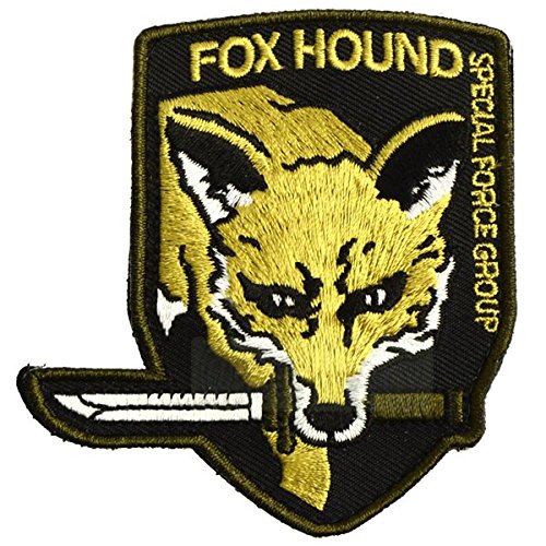 Amazon.co.jp: Foxhound Patch Embroidered Metal Gear MGS4 Foxhound