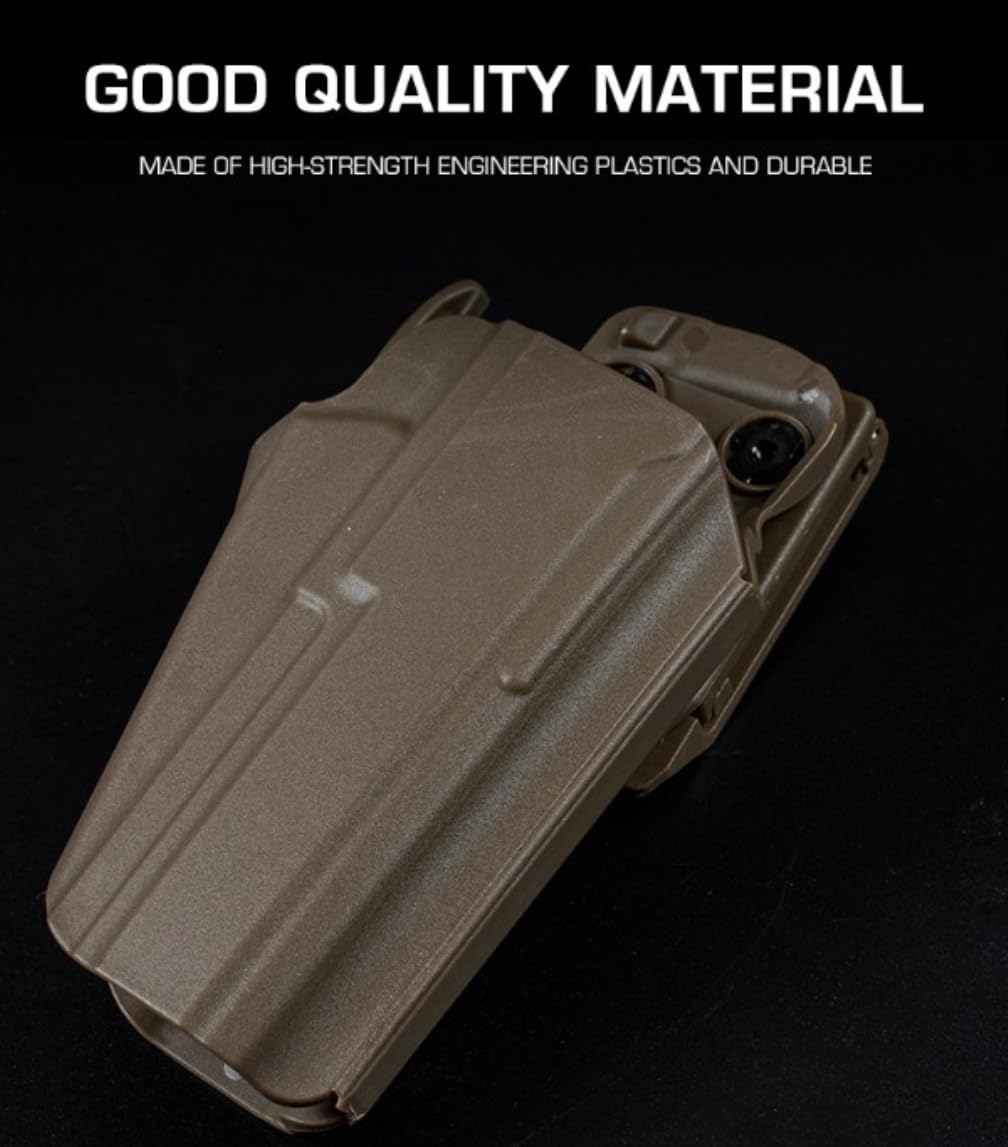 Peminkoo S.UB-Compact Fondina per Pistola Fondina Tattica da Caccia Universale Fondina a sgancio rapido per CZ P01 J.ERICHO 941 sig P229 Series Model