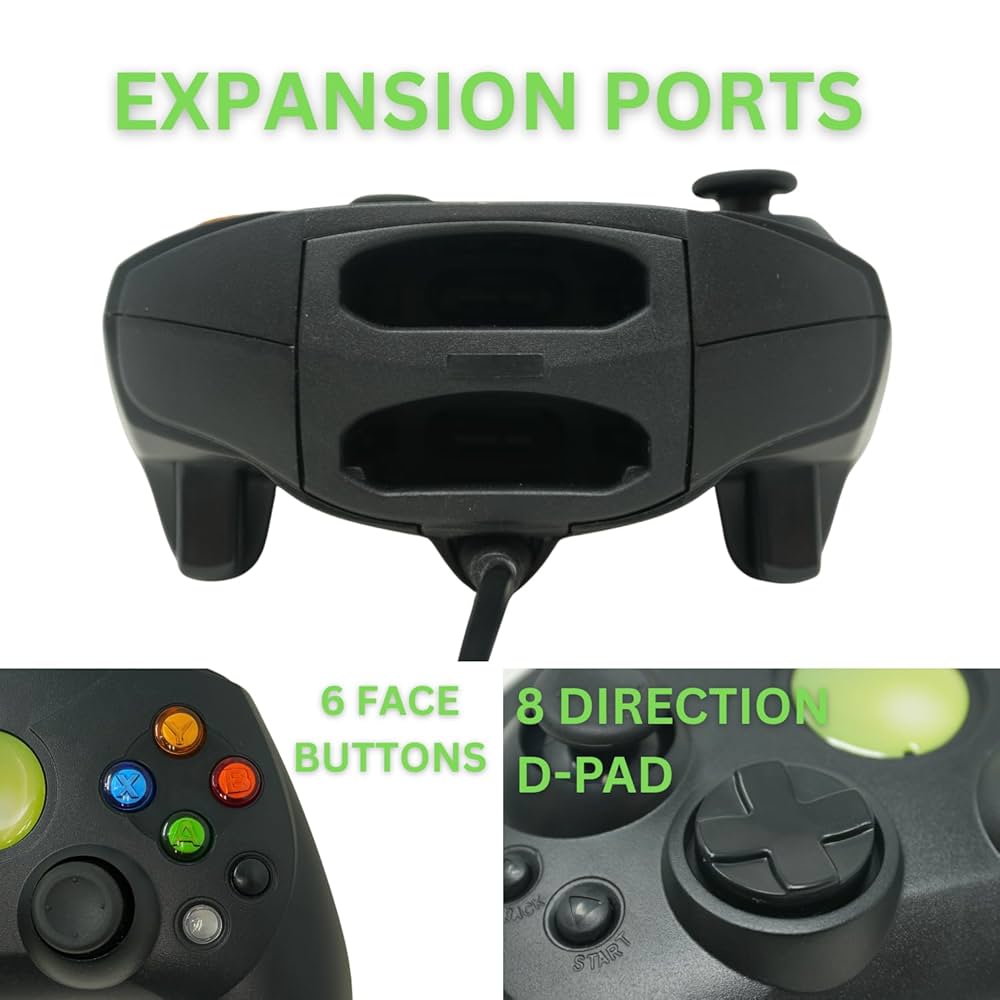 Amazon.co.jp: Old Skool Xbox Controller S-Type Wired Game