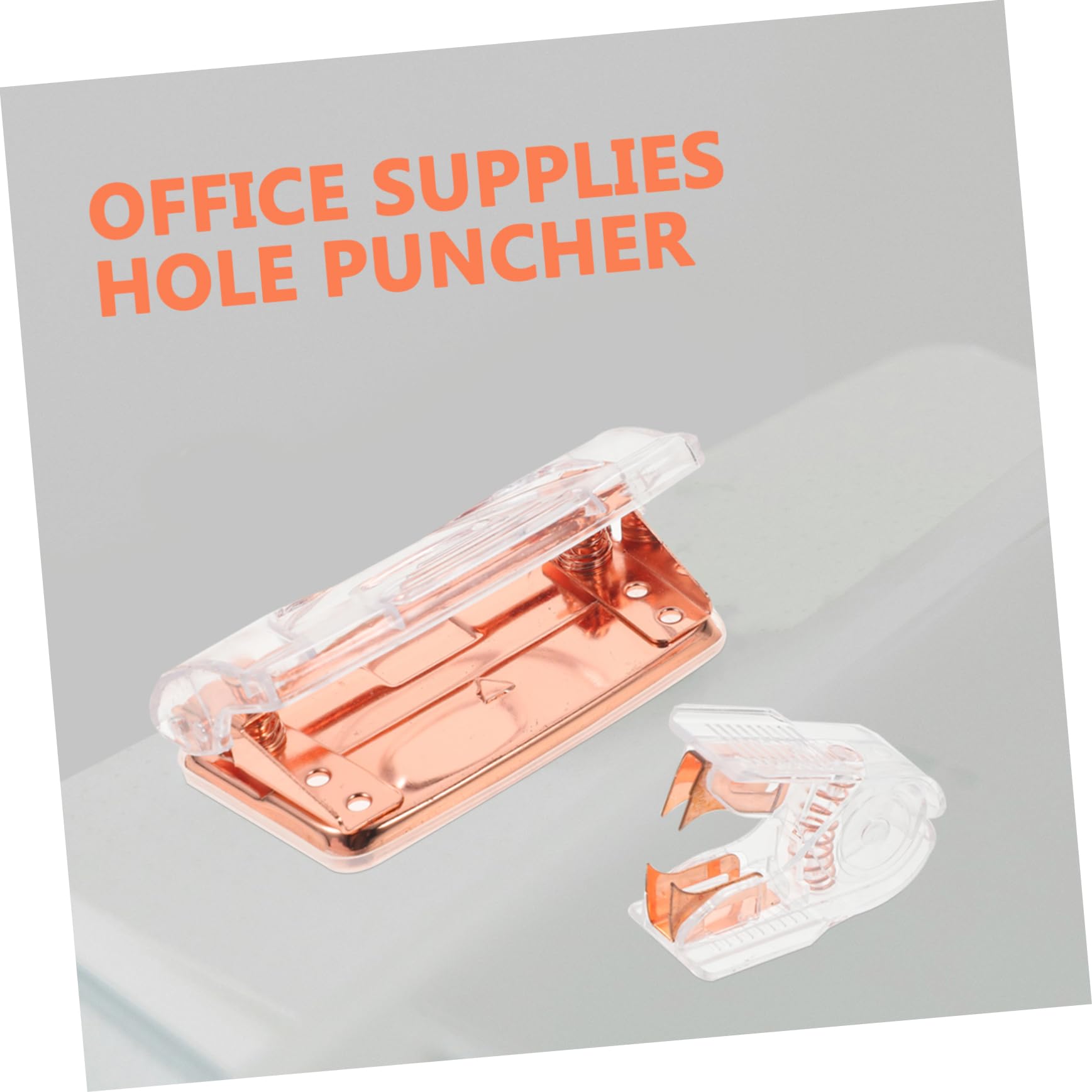 OSALADI 4 Set Hole Punch Nail Picker dispositivo di rimozione estrattore Cartoleria pugni pesante buco Ufficio cucitrice tirapunti per ufficio pugno da tavolo cucitrice semplice plastica
