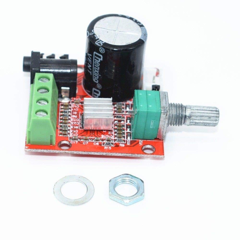 2 PZ PAM8610 12 V Mini Hi-Fi Amplificatore audio stereo 2X10 W Doppio canale Classe D