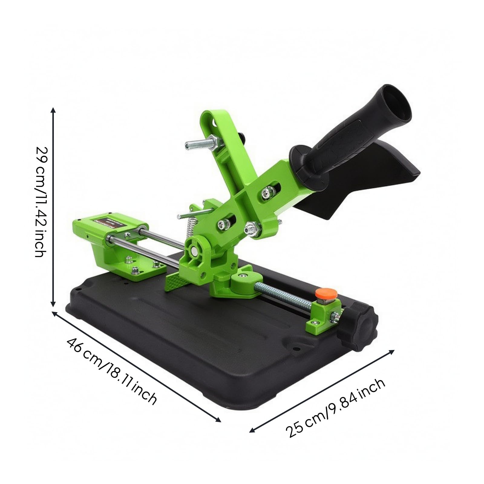 Soporte para Amoladora Inclinable | Estable, Soporte para Amoladora inclinable con Protector Chispas, Versátil, Taller