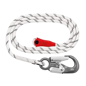 PETZL GRILLON Hook Lanyard Rope 5 Meter