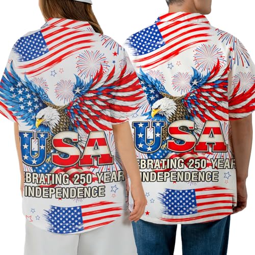 Image of Men's Hawaiian Wrinkle Free Short Sleeve Button Down Funny Tropical Floral Beach Vacation Shirt