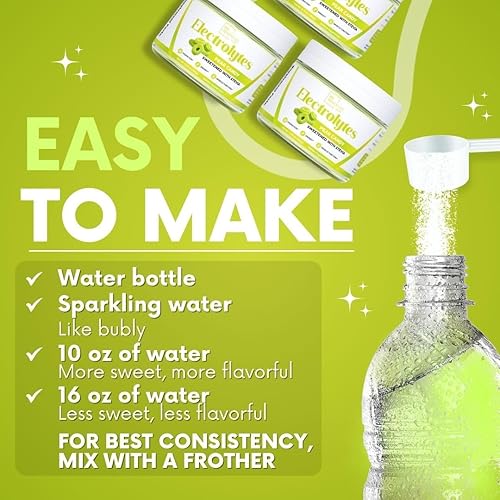 Miniatura 4 de My Adventure to Fit Keto - Electrolitos en polvo sin azúcar, mezcla de electrolitos fabricada en los Estados Unidos para mujeres y hombres, bebidas