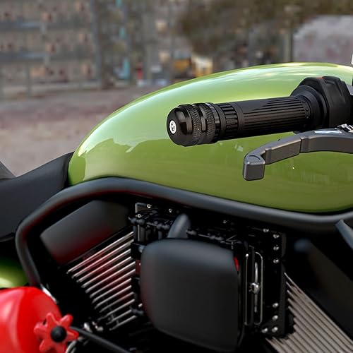 Miniatura 6 de Tapones universales para barra de motocicleta, 7/8 pulgadas, antivibración, agarre universal para la mayoría de motocicletas