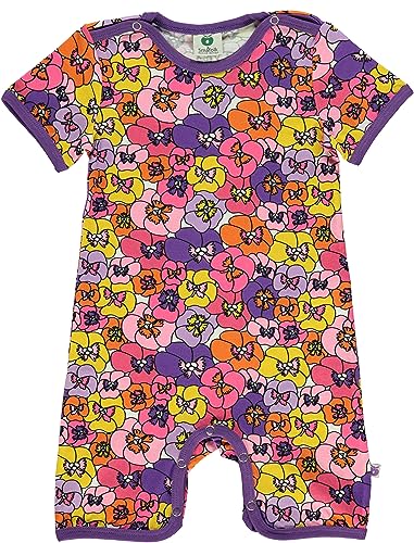Body d'été avec fleurs bébé fille pour les journées de plage Småfolk