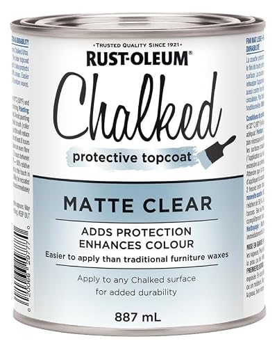 Rust-Oleum - Rust-Oleum Chalked Protective Topcoat in Clear, 887 mL