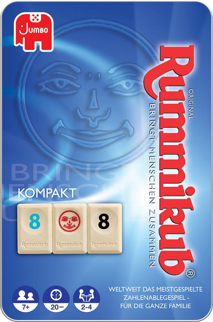 Original Rummikub – Kompakt in Metalldose