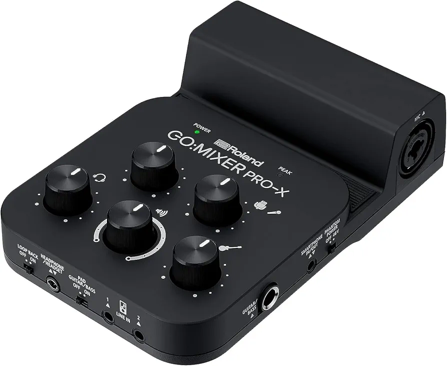 送料込みRoland GO:MIXER PRO-X 新品同様 Amazon.com: Roland GO:MIXER PRO-X Audio Mixer for