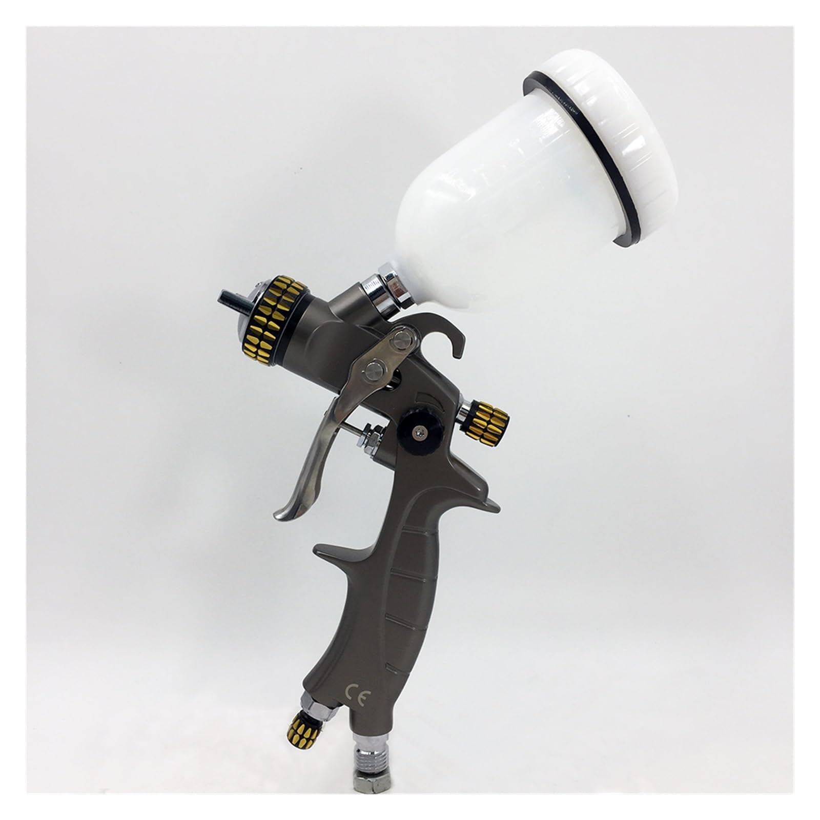 Aérographe SAT1216 mini pistolet HVLP pour peinture aérosol air comprimé et retouche carrosserie