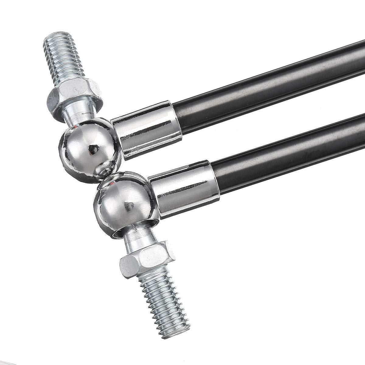 150mm-3000mm/50N-3000N,2 vérin à gaz Universel avec Têtes à rotule, Longueur Ouverte de 150mm-3000mm/force de 50N-3000N for Voiture, Bus RV,Produit personnalisé. Levage.(1000MM,150N)