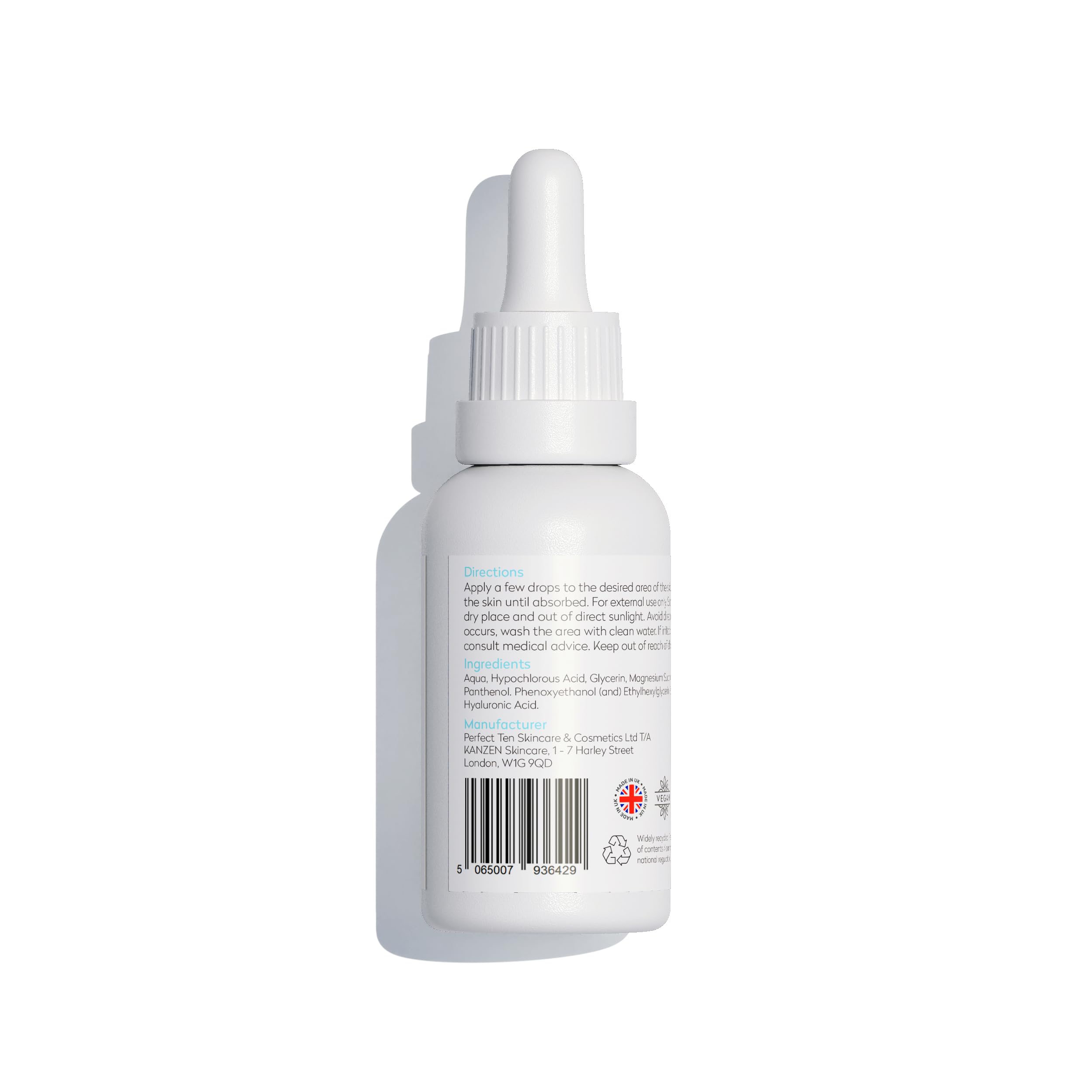 Kanzen Skincare Hyposilk Serum with Hypochlorous Acid, Protects the Skin and Reduces Redness and Irritation - Image 3