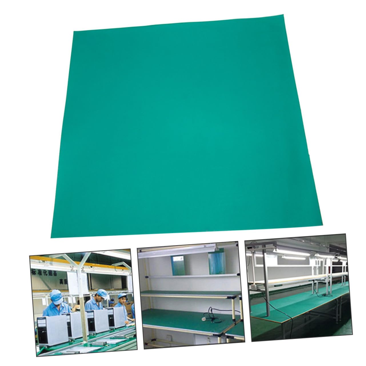 Tappetino Di Riparazione Resistente Al Calore in Pvc Antistatico, Tappetino Per Banco Da Lavoro Multifunzionale 1 Metro x 0,3 Metri, Resistente All’usura Per Elettronica e Saldatura