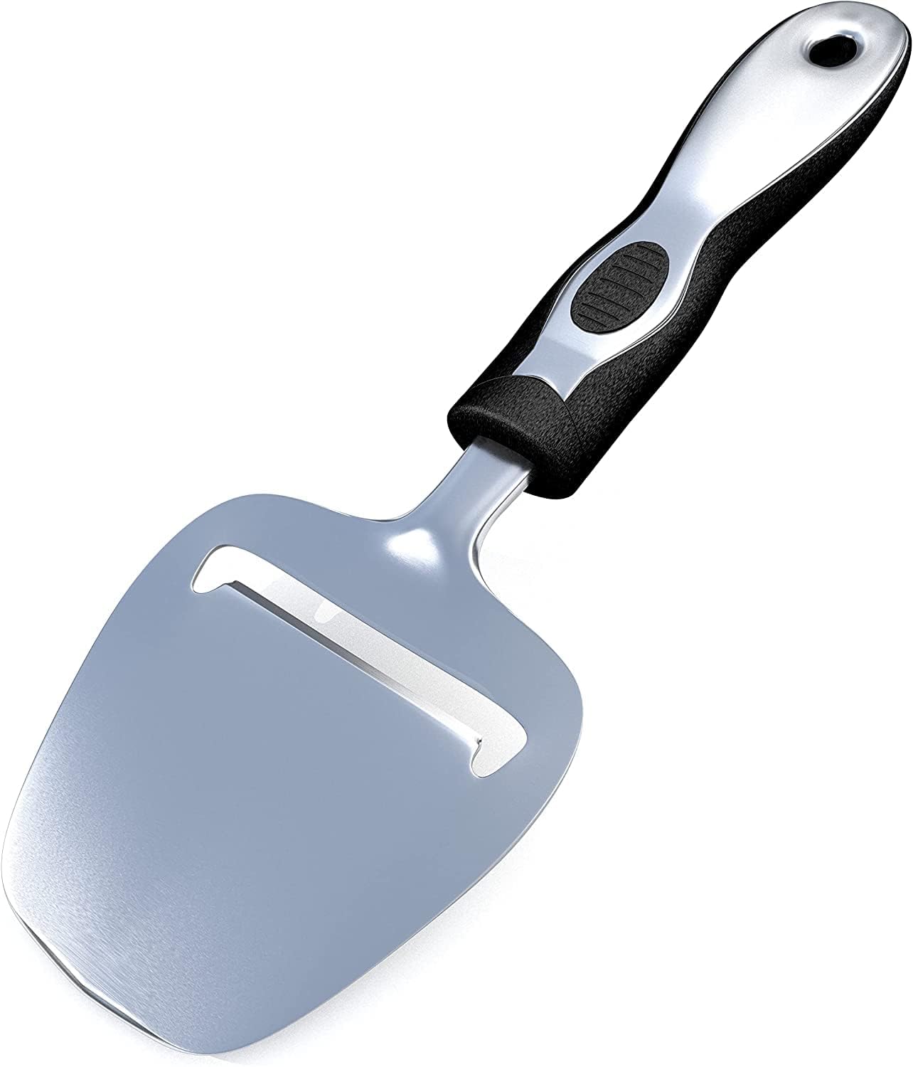 iNeibo Cheese Slicer, Cheese Cutter, Manual Cheese Slicer Grater Peeler Plane, Stainless Steel Stylish Kitchen Tool for Soft and Hard Cheese Boards