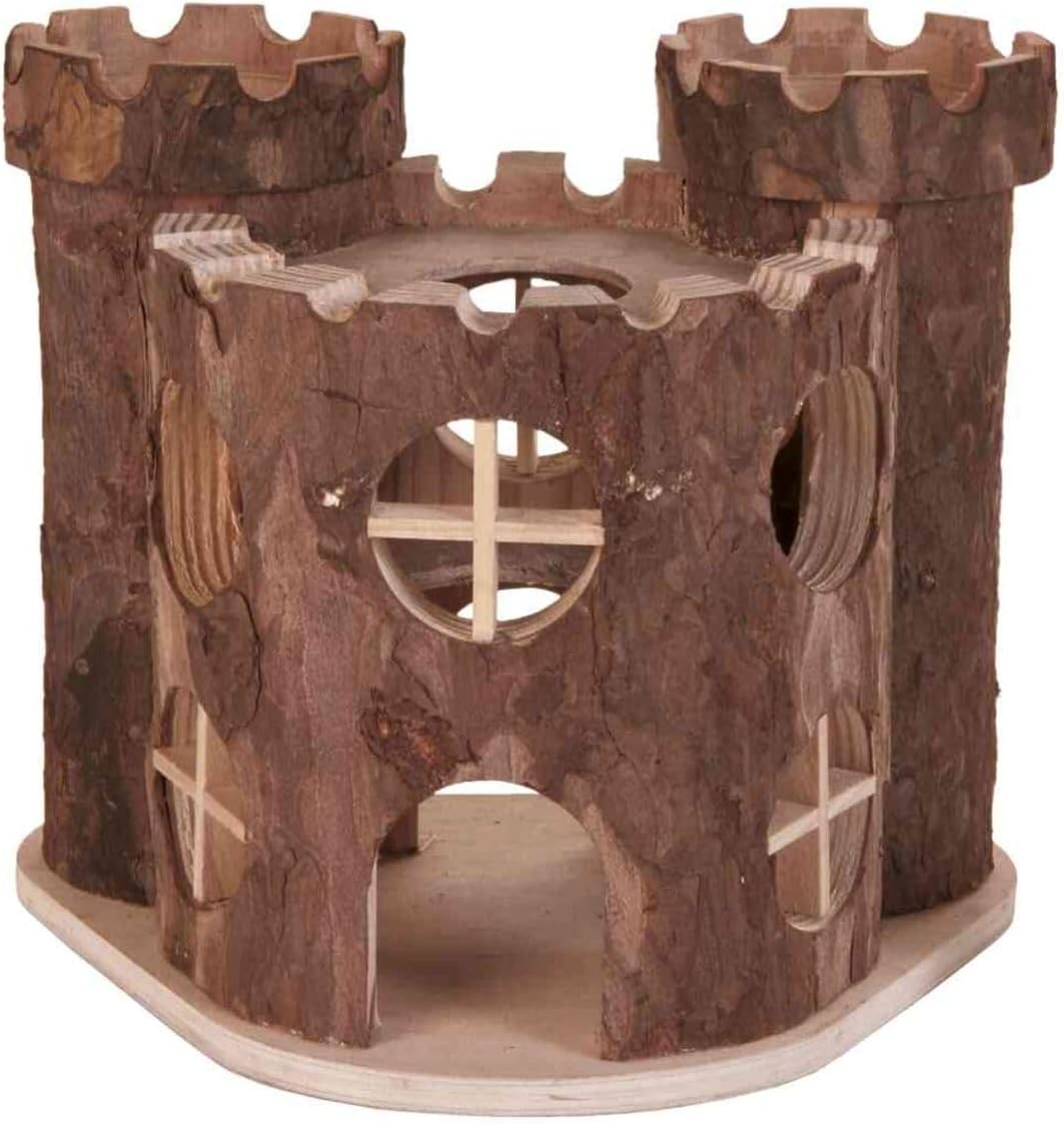 Trixie 6168 Natural Living Matti Play Castle 17 × 15 × 12 cm