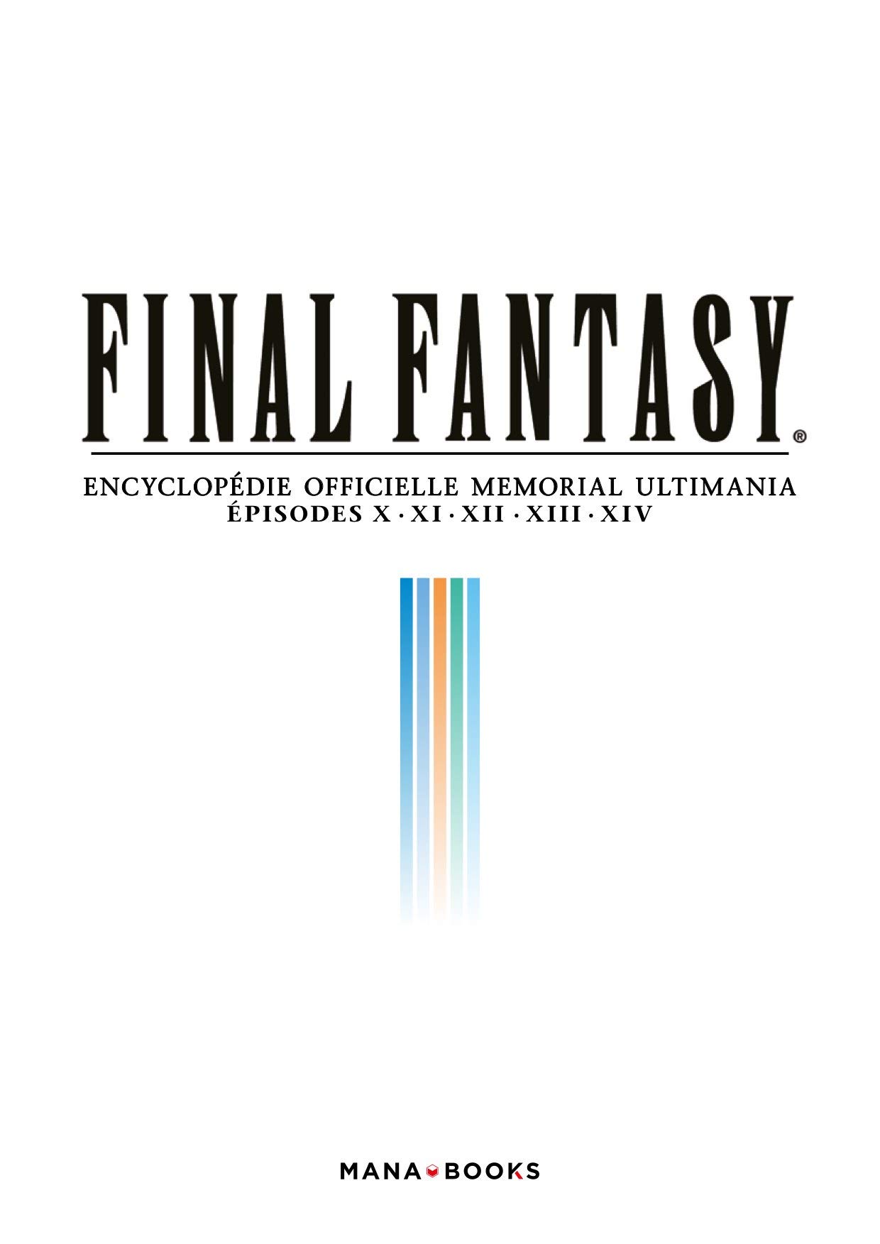 NONAME Final Fantasy - Encyclopédie Officielle Memorial ultimania vol.2