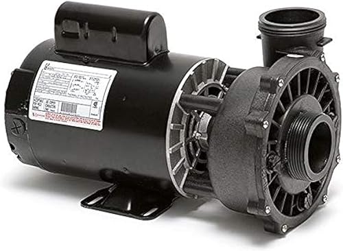 Waterway Bomba de spa ejecutiva descarga lateral 56-Frame 2 pulgadas 3.0 caballos de fuerza 230 voltios 2 velocidades 3721221-1D