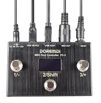 DOREMIDI FC-3 USB MIDI スイッチャー Amazon.com: DOREMiDi MIDI Foot Controller (FC-3) MIDI Controller