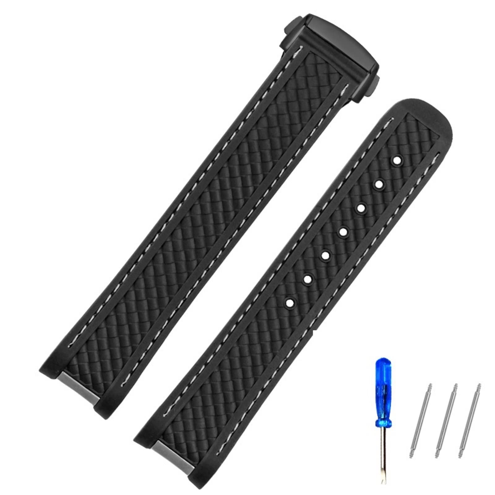 Correa de silicona impermeable de 20 mm y alta flexibilidad para buceo 8