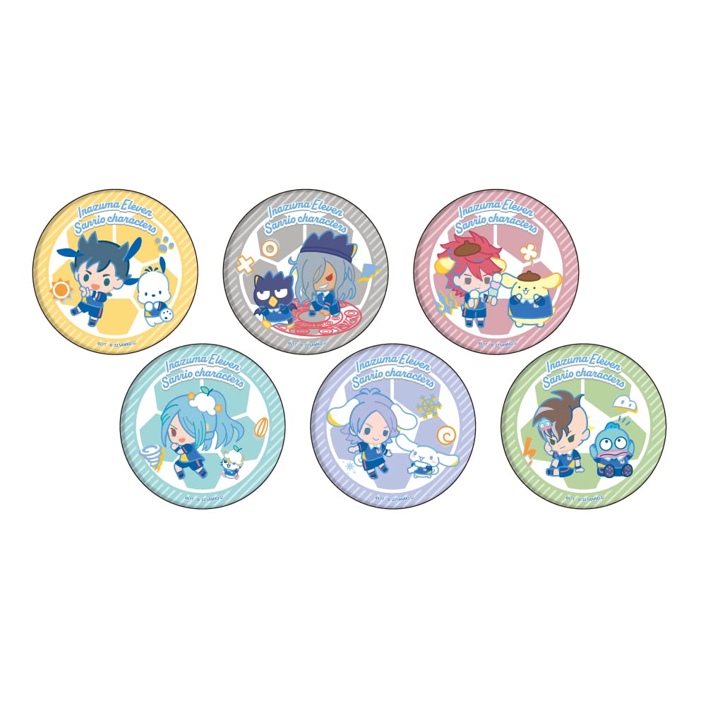 基山ヒロト イナイレ イナズマイレブン 缶バッジ サンリオ 12点 イナズマイレブン×サンリオキャラクターズ｜缶バッジ「イナズマ