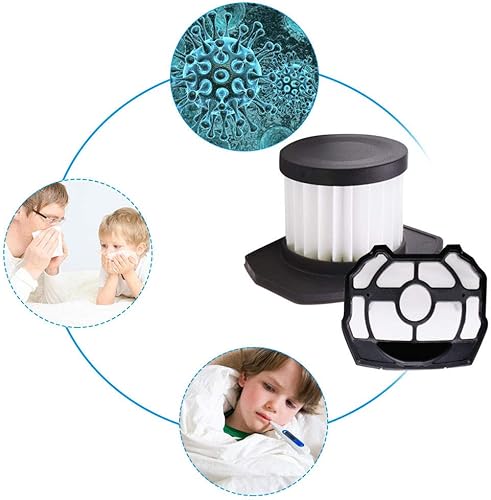 Miniatura 5 de Paquete de 4 filtros de repuesto para aspiradora Ryobi P718 313282002 de 18 voltios, apto para P718K P7181 Parte 313282001 A32SV02 Filtro de