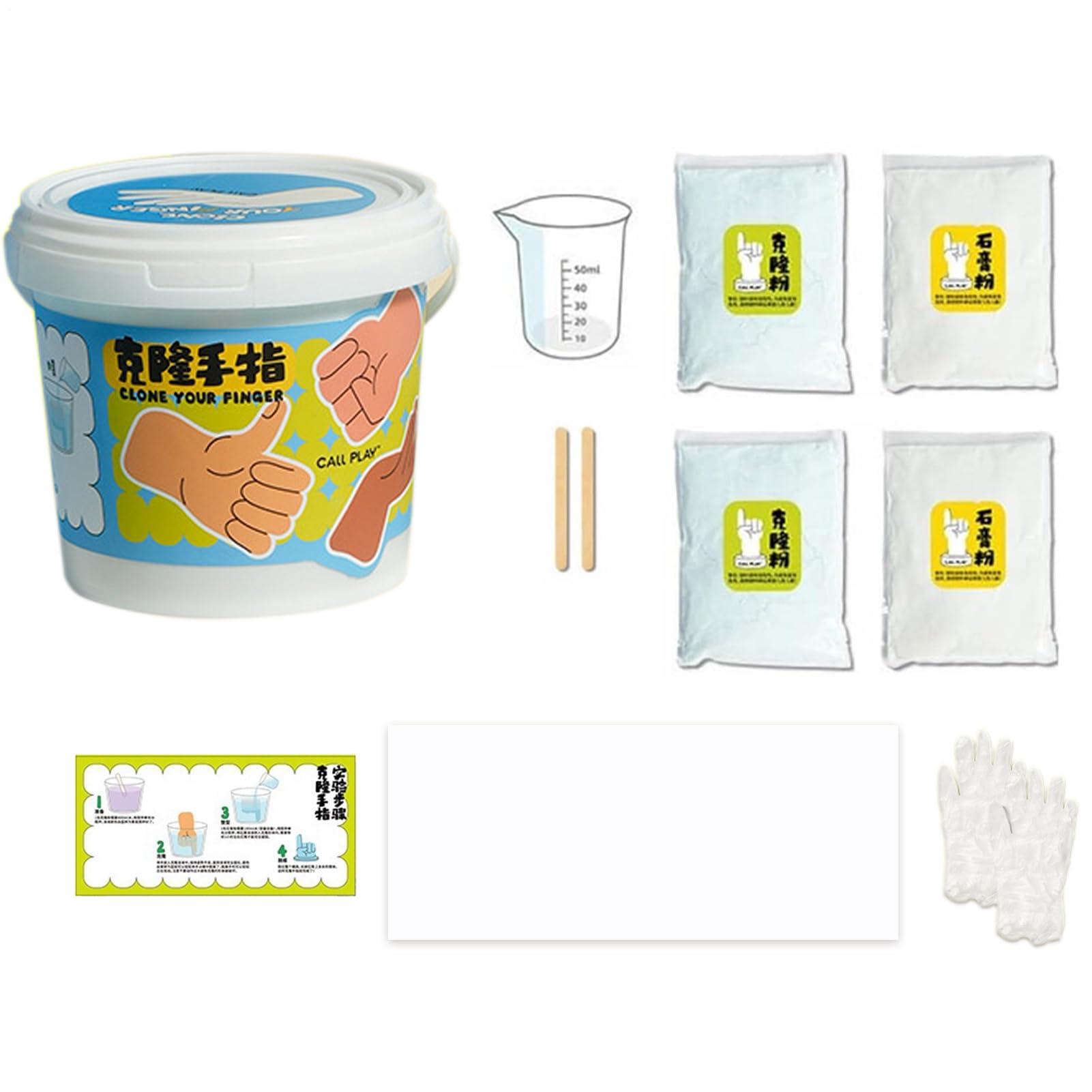 Kit di fusione a mano, kit per sculture a mano Coppie romantiche Casting a