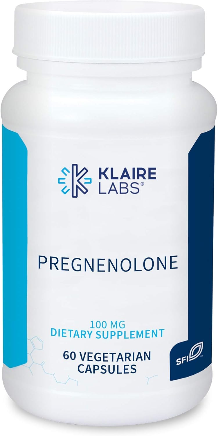 Klaire Labs Pregnenolone May Support Memory, Mood