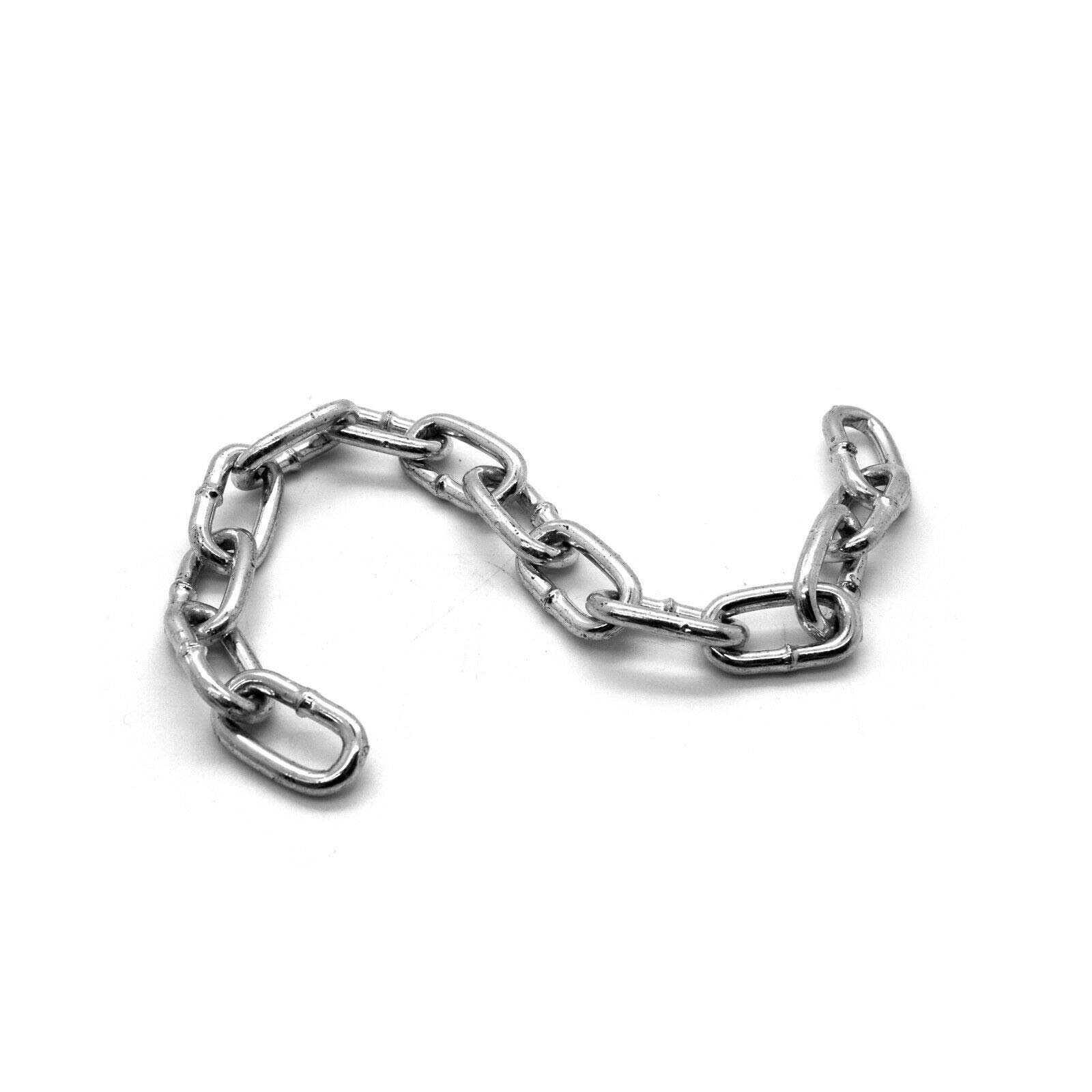 4 metres of 4 mm Strong Hot Dipped Galvanized Heavy Duty Steel Chain