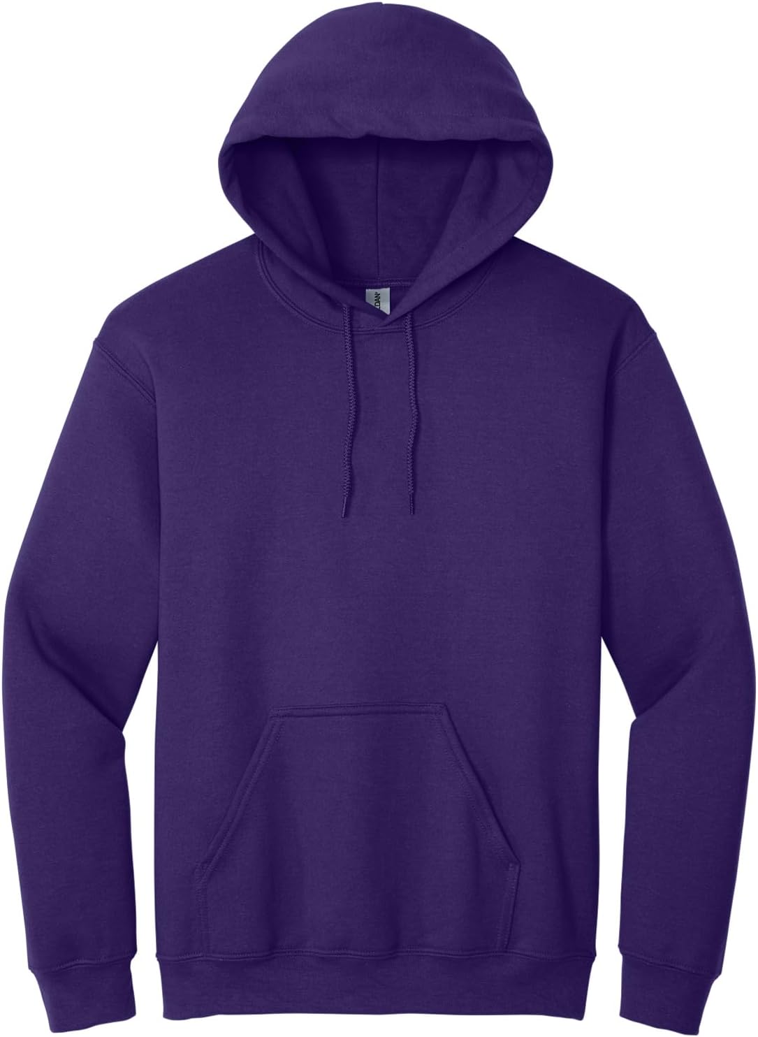 Gildan Men's Fleece Hooded -Sweatshirt, Style G18500 Purple - Image 4