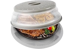 2 in 1 Microwave Food Cover and Mat