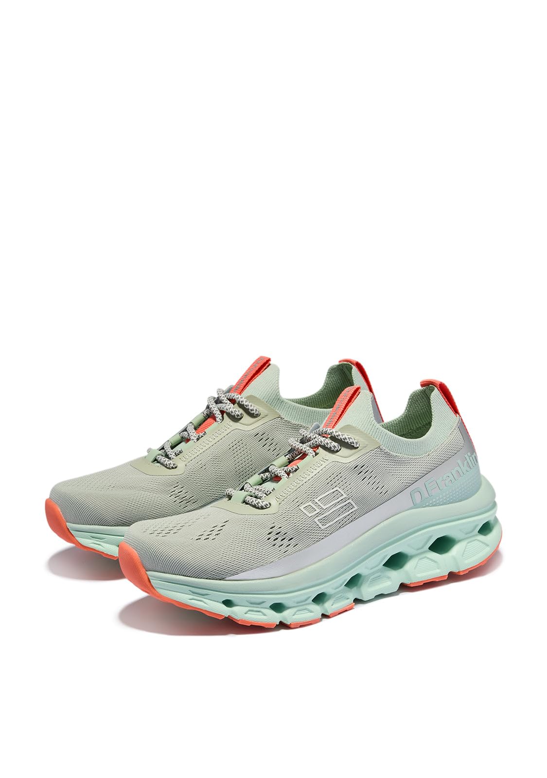 D. Franklin Damskie Buty Sportowe Aero Sage Szare - Eleganckie buty męskie - Modę casual - Rozmiar (39)