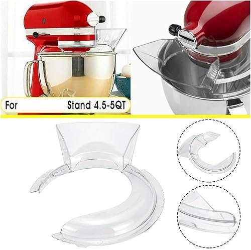 Miniatura 2 de Accesorios para cabezal inclinable de 4.5-5 cuartos de galón, compatible con batidora de pie KitchenAid, compatible con W10616906 KN1PS KSM500 KSM90