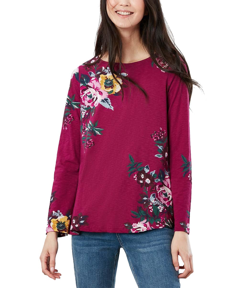 JoulesWomen's Harbour Print Jersey Top Jersey Top