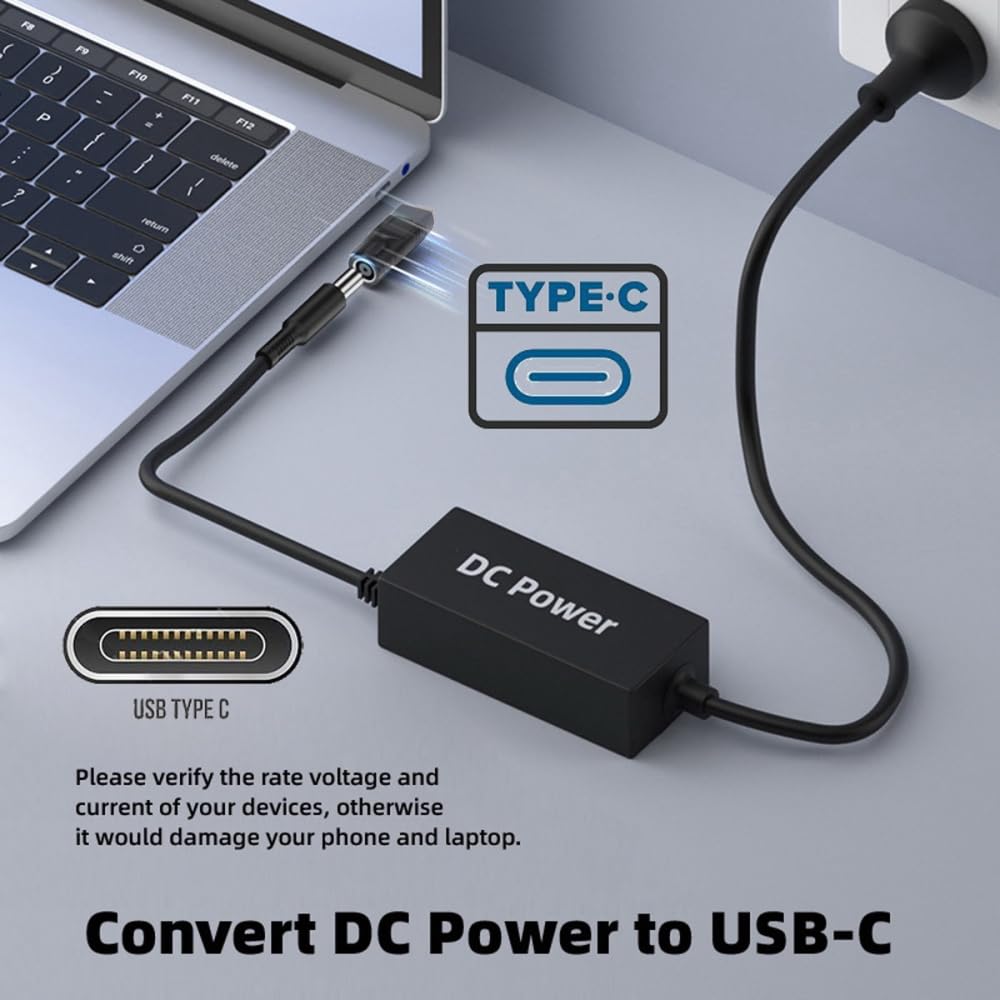 Cavo di ricarica PD da 100 W CC 7,4 mm x 5,0